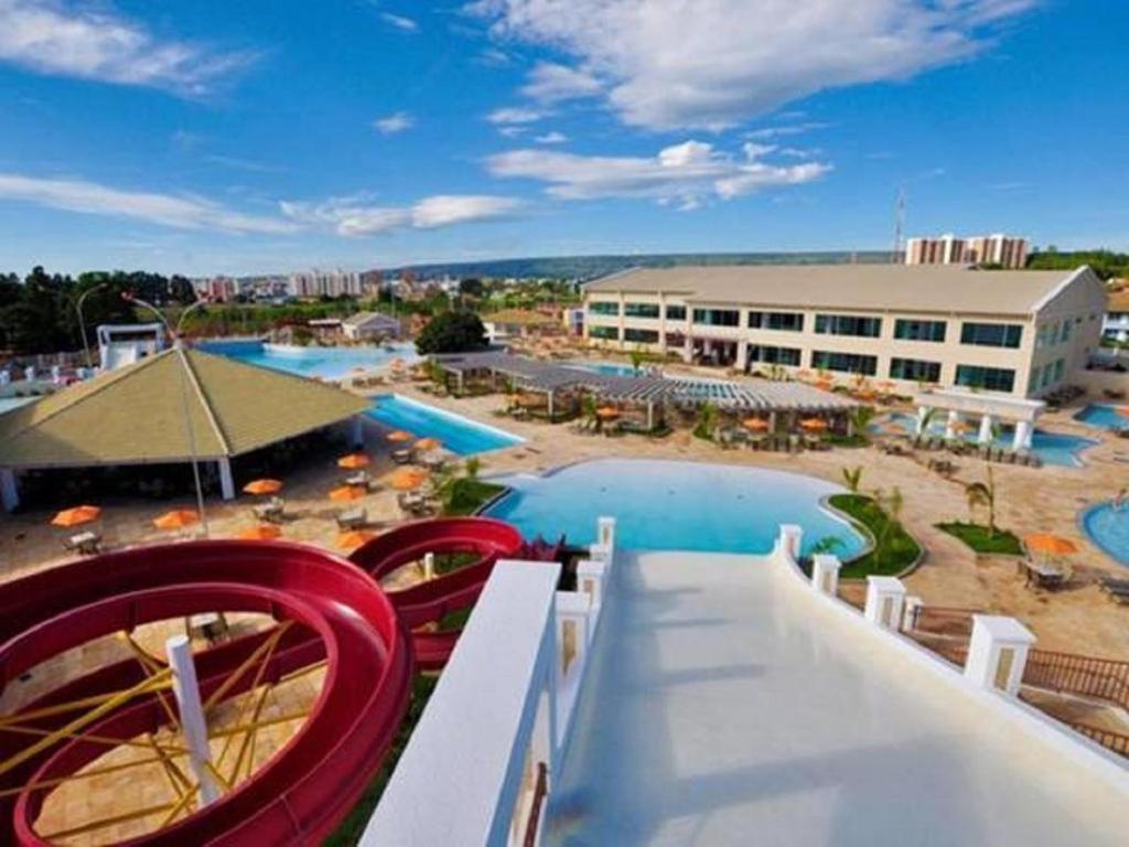 Lacqua Diroma Apartamento Completo Com Fogao, Geladeira, Micro-Ondas, Piscina 24H, Acomoda Ate 5 Pessoas Caldas Novas Exterior photo